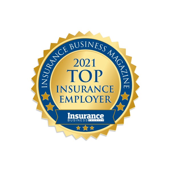 Insurance Business Magazine's Top Insurance Employer in 2021